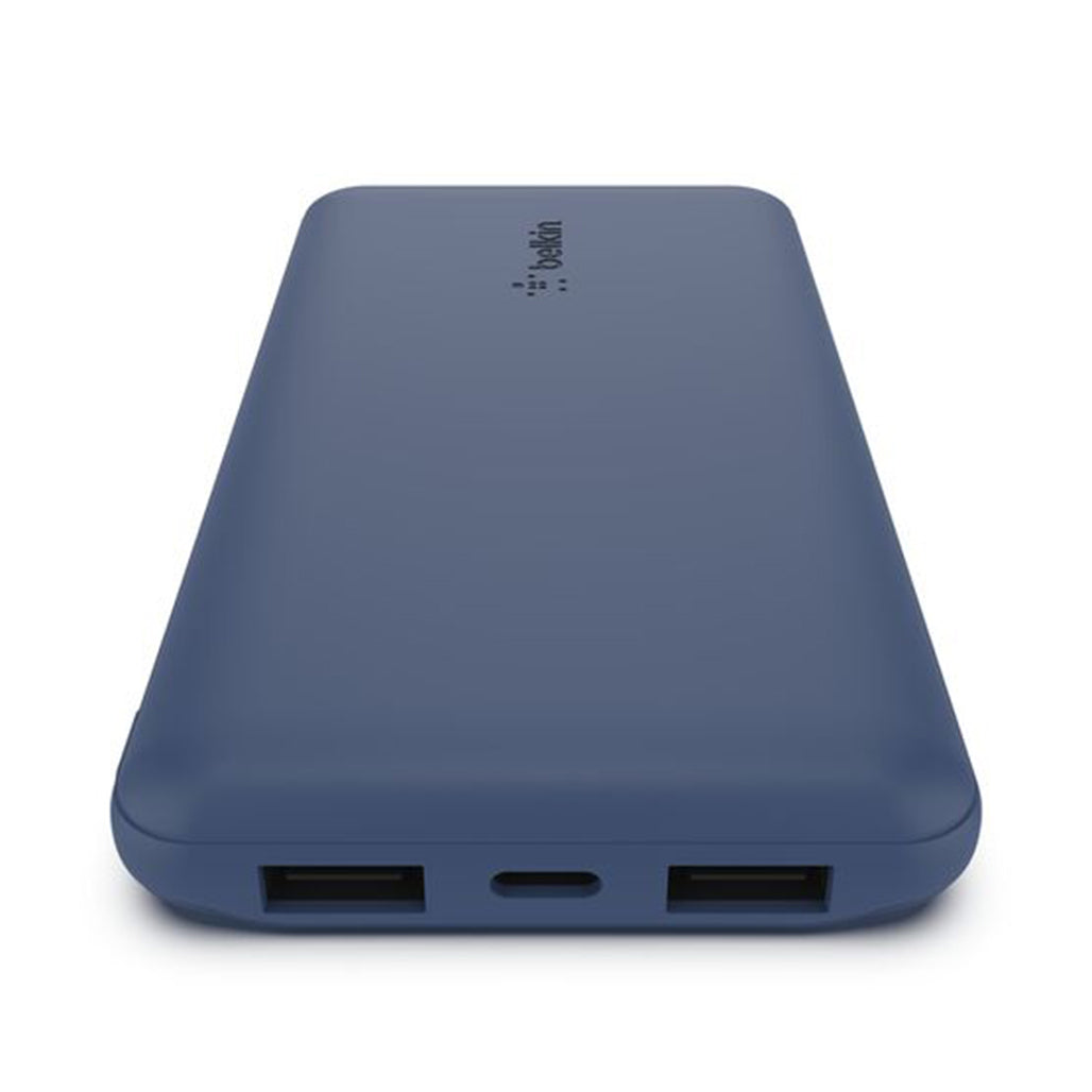 A Photo Of Belkin BoostCharge 10K Power Bank with USB-C & Dual USB-A Ports – Fast Charging, 10,000mAh Capacity