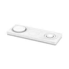 A Photo Of Belkin BoostCharge Pro 3-in-1 Wireless Charging Pad with MagSafe Technology – Fast Charging for iPhone, Apple Watch, and AirPods