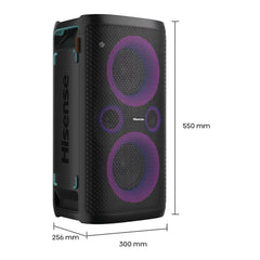 A Photo Of Hisense HP110 - Party Rocker One Plus Portable Speaker