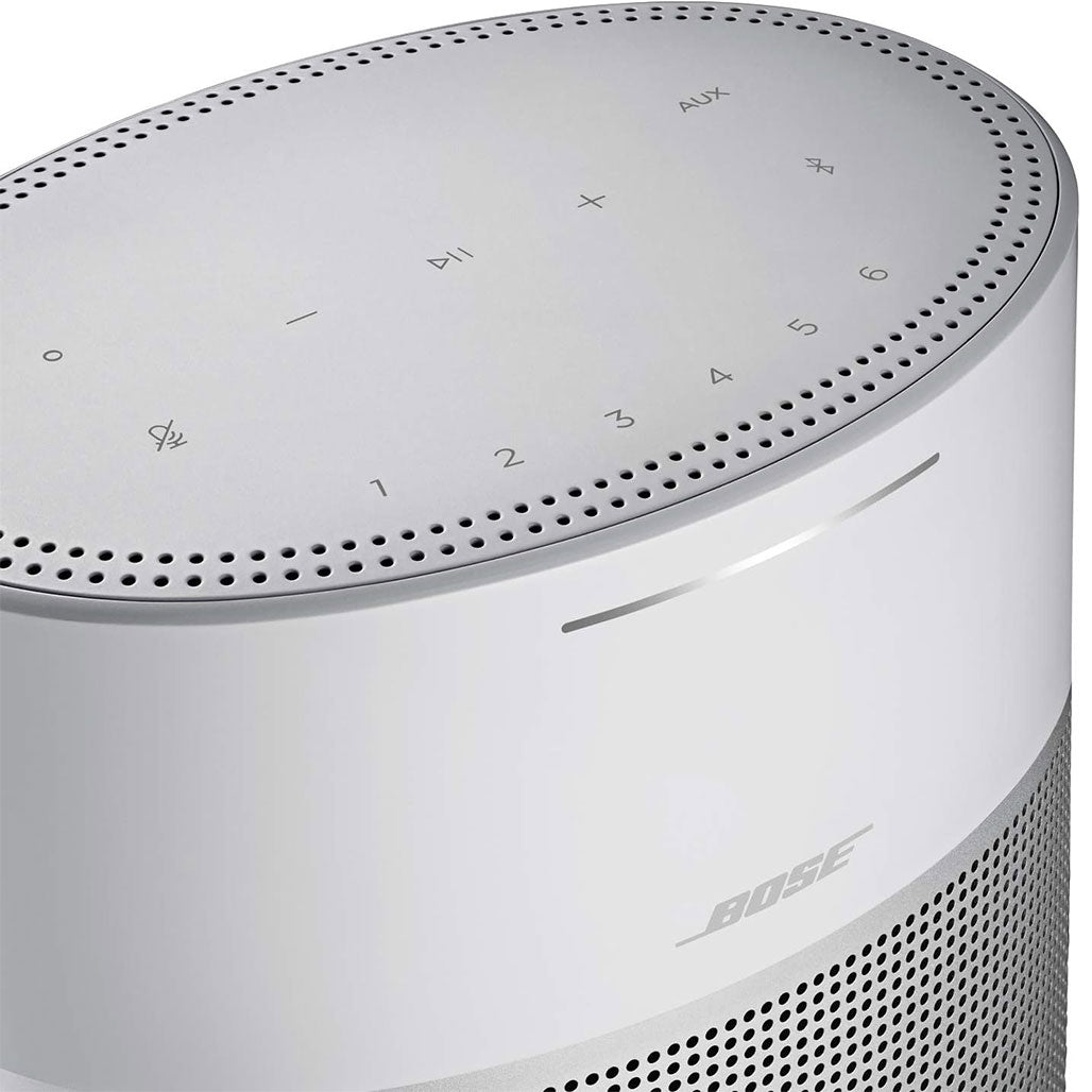 A Photo Of Bose Home Speaker 300 - Smart Bluetooth Speaker - Luxe Silver