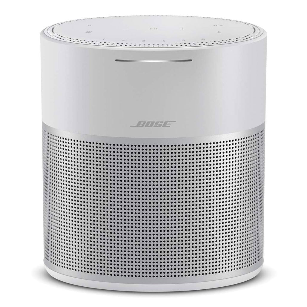 A Photo Of Bose Home Speaker 300 - Smart Bluetooth Speaker - Luxe Silver