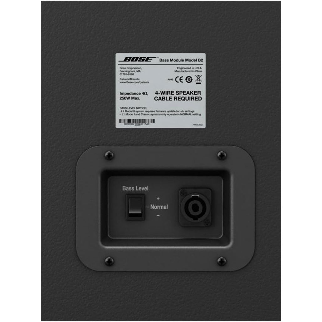 A Photo Of Bose L1 Model II System - B2 Bass & ToneMatch Audio Engine - Black