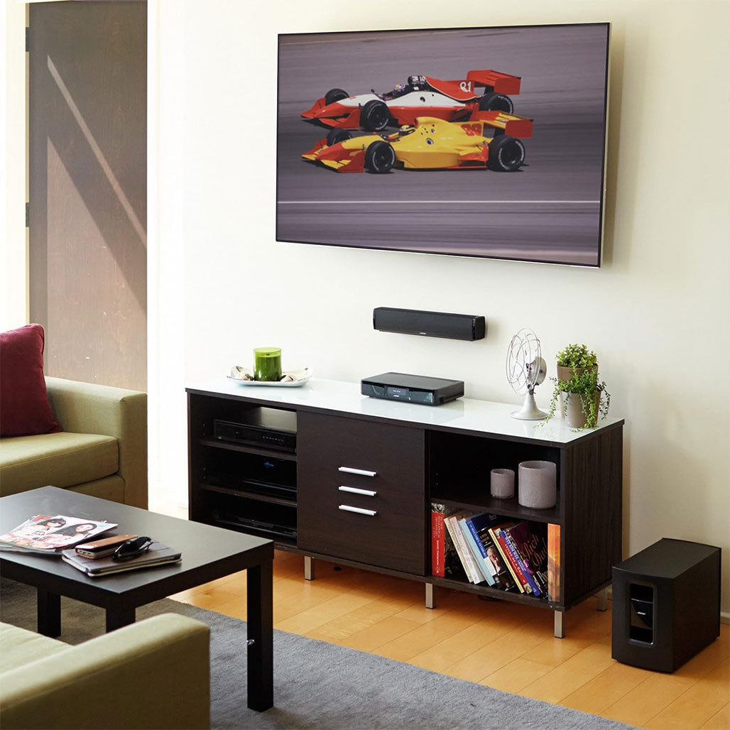 A Photo Of Bose SoundTouch 120 - TV Sound System with Wireless Acoustimass Module