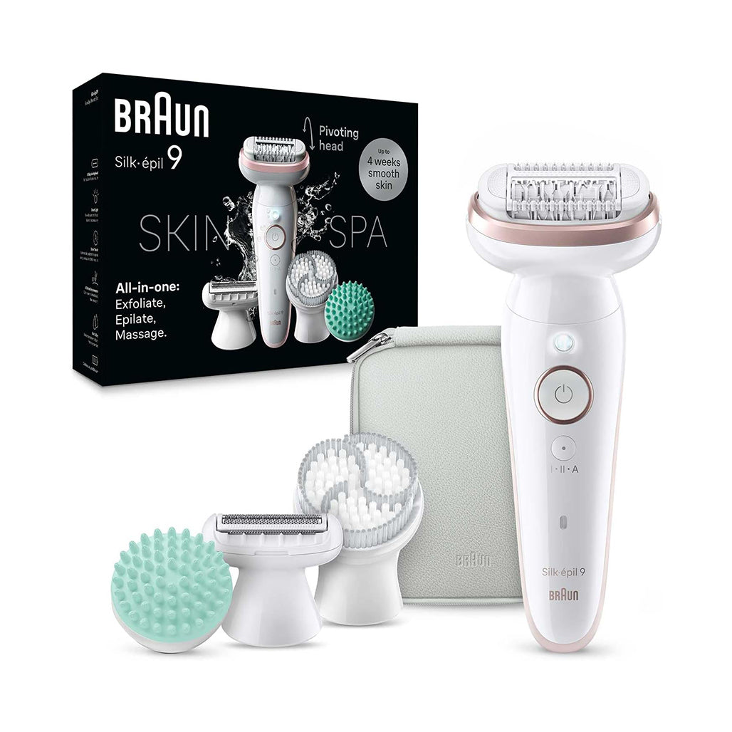 A Photo Of Braun Silk-épil 9 SkinSpa 9-080 - Wet & Dry Epilator for Women