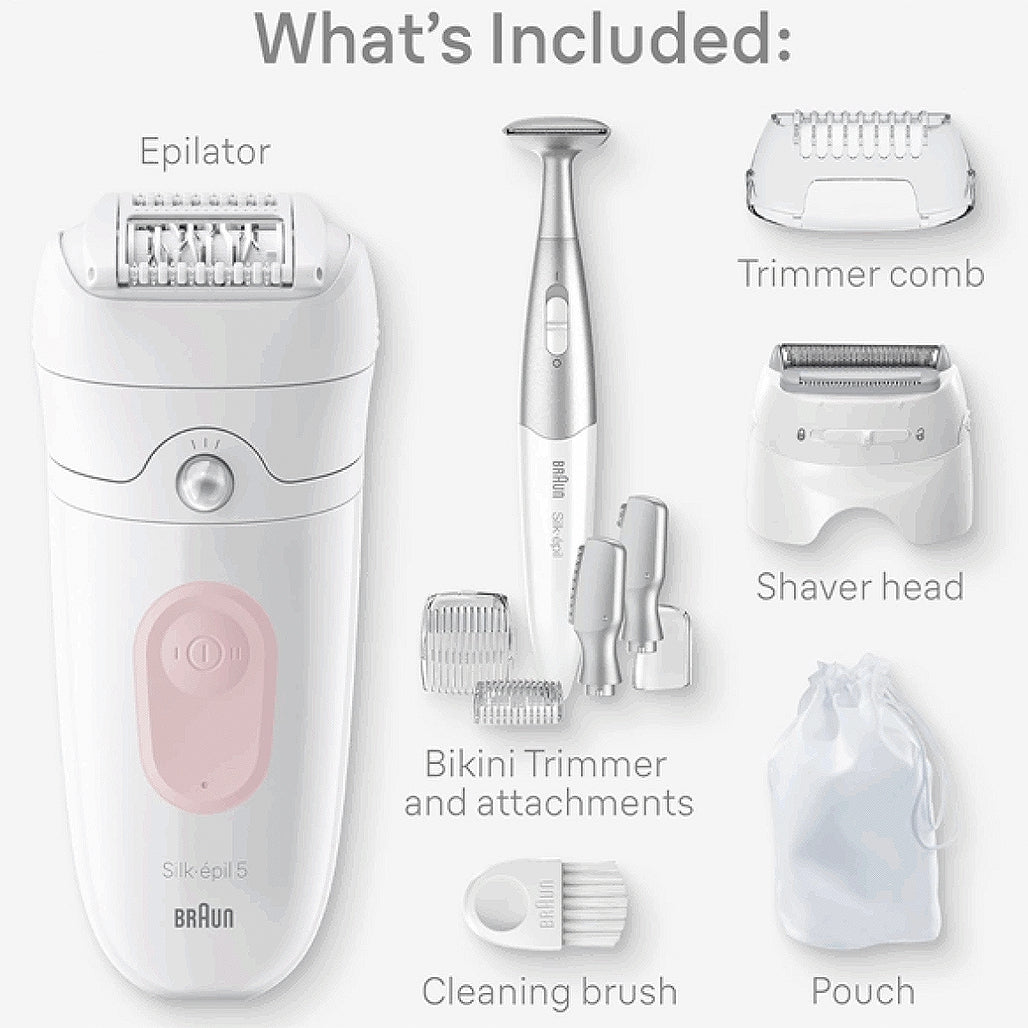 A Photo Of Braun Silk-épil Series 5 Precise Lady Epilator