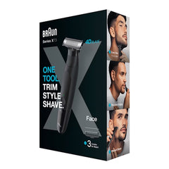 A Photo Of Braun XT3100 Series X 3 Hybrid Trimmer for Face