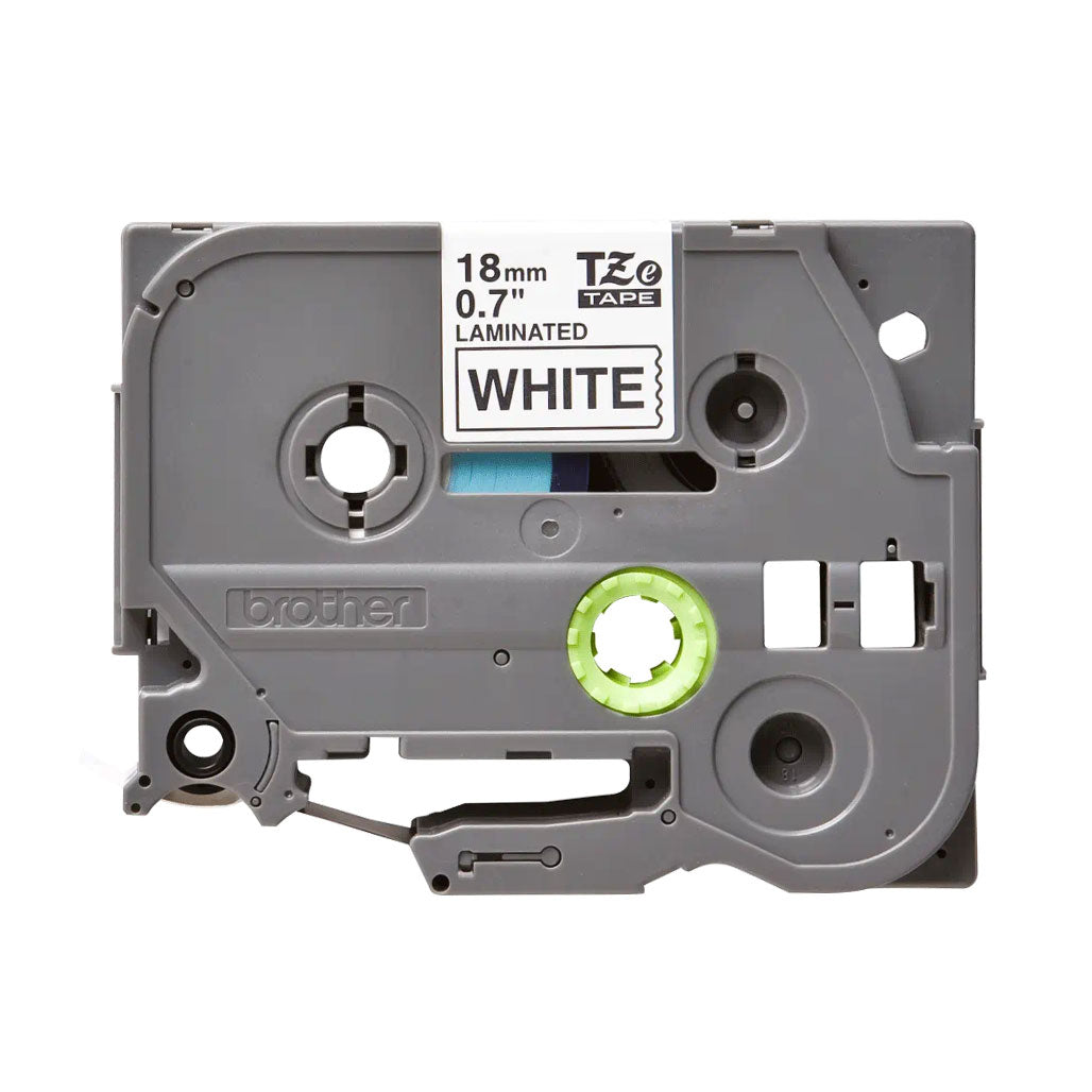 A Photo Of Brother TZe-241 Labelling Tape Cassette – Black on White, 18mm wide