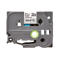 Brother TZe-251 Labelling Tape Cassette – Black on White, 24mm wide