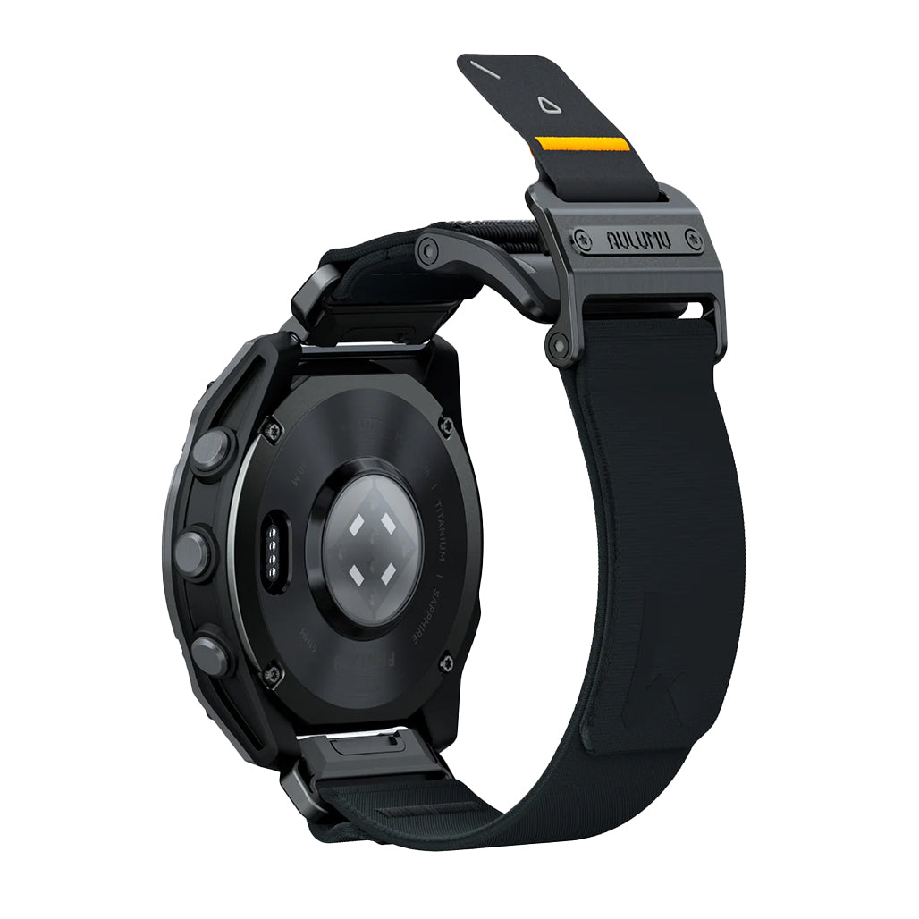 A Photo Of AULUMU C11 Mag-Buckle Slim Band For Garmin Watch (QuickFit 22mm/26mm)