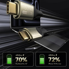 A Photo Of Voltme Powerlink Utron Series 3.6ft / 1.2M 240W USB-C Cable