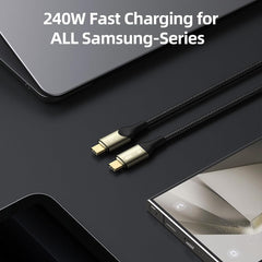 A Photo Of Voltme Powerlink Utron Series 3.6ft / 1.2M 240W USB-C Cable