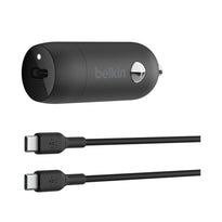 Belkin BoostCharge 30W USB-C Car Charger with USB-C Cable