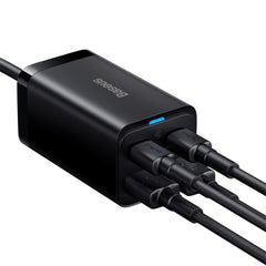 A Photo Of Baseus 65W GaN3 Pro USB Charger PD Fast Charger Adaptor Desktop