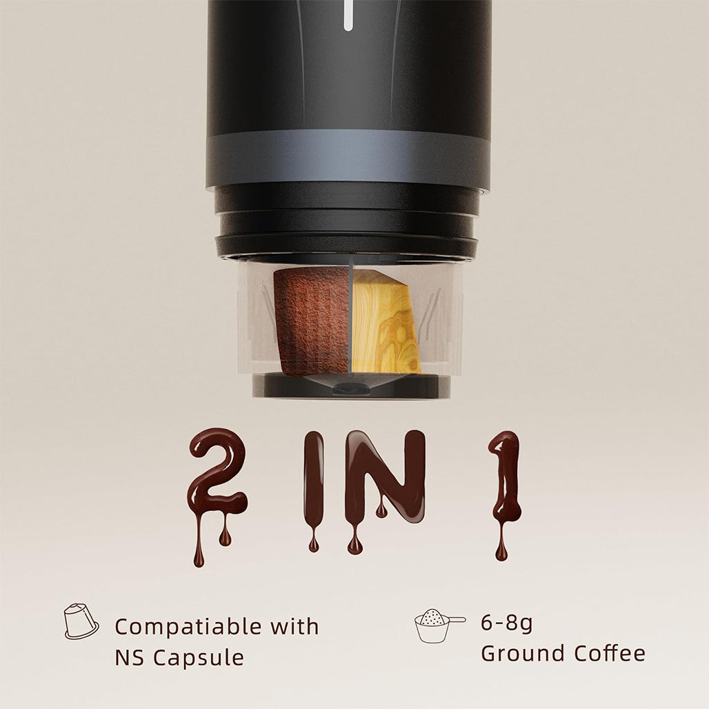 A Photo Of CERA+ Portable Electric Espresso Machine