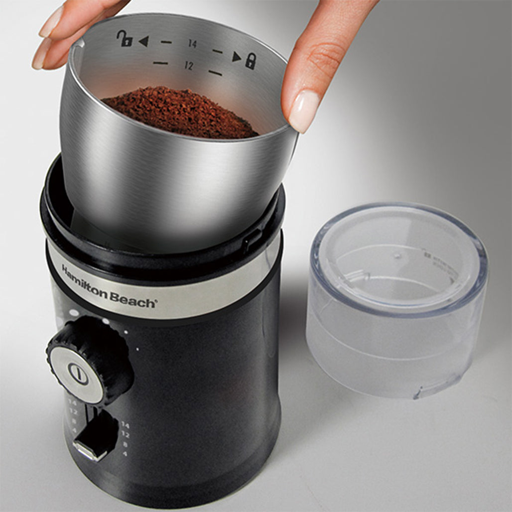 A Photo Of Hamilton Beach Coffee Grinder – Electric Grinder with 5 Grind Settings