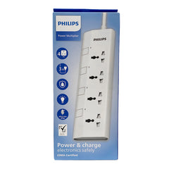 A Photo Of Philips 4 way universal cord extension set with individual control