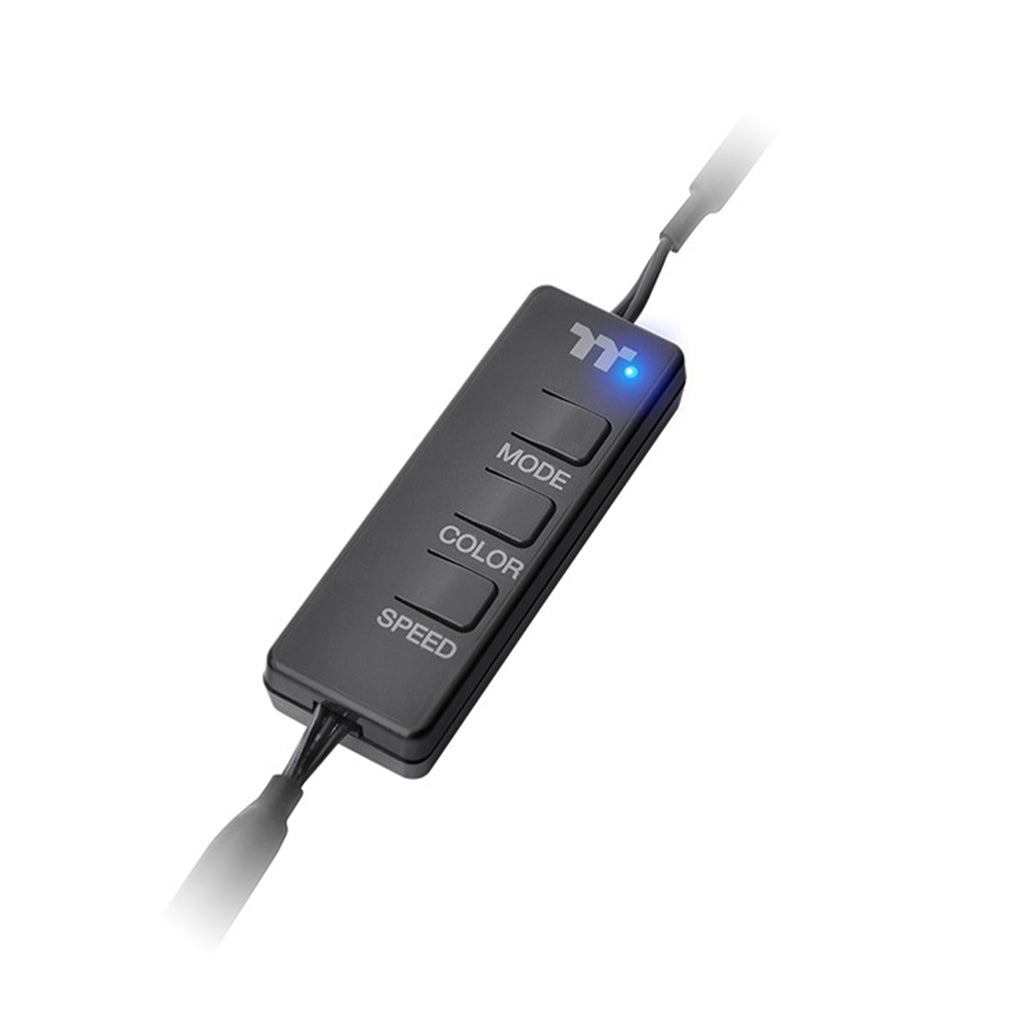 A Photo Of Thermaltake TH240 ARGB Sync Snow Edition AIO Liquid Cooler – Dual 120mm Radiator with RGB Lighting