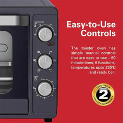 A Photo Of Hamilton Beach Convection Toaster Oven – 55L Rotisserie, Bake, Broil & Grill Multifunction Oven