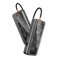COTEetCI 8-in-1 Multifunctional Docking Station – USB 3.0, Type-C PD100W, HDMI 4K, and More