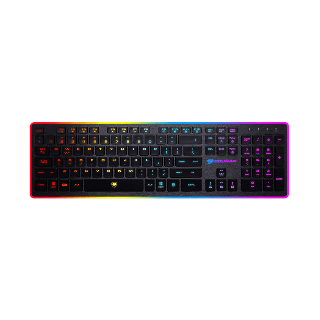 A Photo Of COUGAR VANTAR RGB Scissor Switch Gaming Keyboard