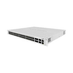 A Photo Of Mikrotik CRS354-48P-4S+2Q+RM Rackmount Switch | 48x 1G RJ45 Ports, 4x 10G SFP+, 2x 40G QSFP+ | 750W Power Supply