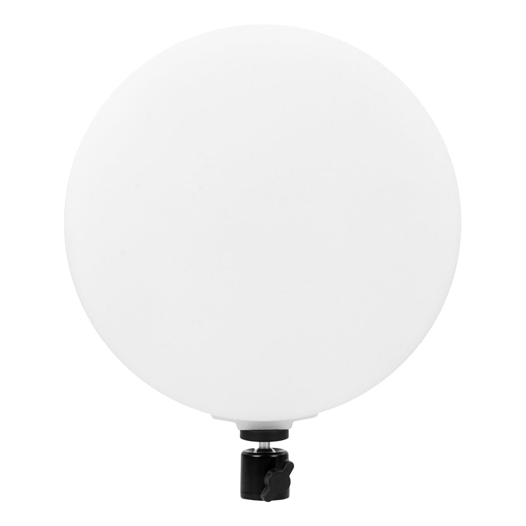 A Photo Of RGB LED Lamp GS-330 – 13-Inch Round Panel Light for Photography and Video with Adjustable Color and Brightness