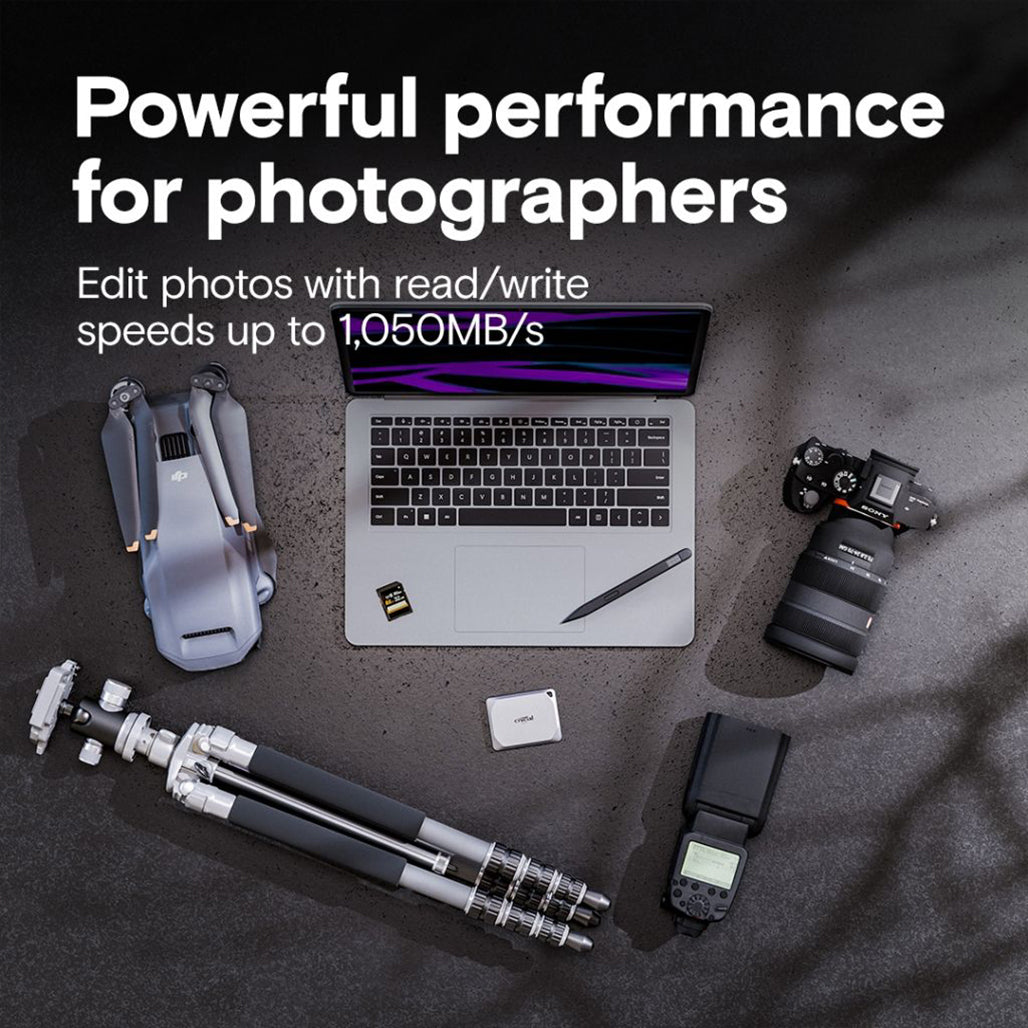 A Photo Of Crucial X9 Pro 4TB Portable SSD – USB 3.2 Gen 2