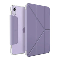 A Photo Of Uniq Camden Slim Frosted Back Case for iPad Mini 2021 (6th & 7th Gen) - Pink