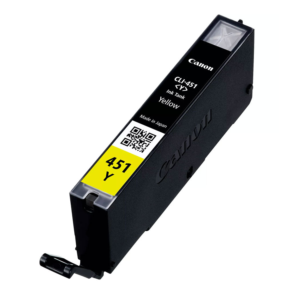 A Photo Of Canon CLI-451Y Yellow Ink Cartridge