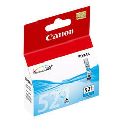 A Photo Of Canon CLI-521C Cyan Ink Cartridge