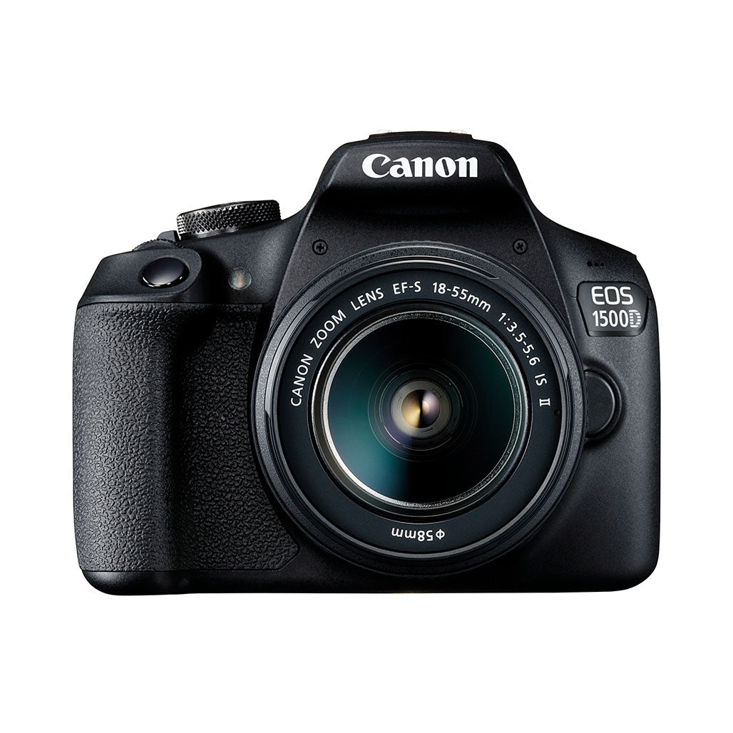 A Photo Of Canon EOS 1500D - DSLR Camera with EF-S 18-55 IS II Camera Lens