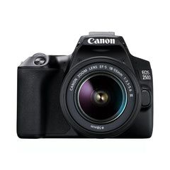 A Photo Of Canon EOS 250D - DSLR Camera with EF-S 18-55mm f/3.5-5.6 III Lens