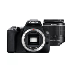 A Photo Of Canon EOS 250D - DSLR Camera with EF-S 18-55mm f/3.5-5.6 III Lens