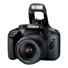 A Photo Of Canon EOS 3000D - DSLR Camera with EF-S 18-55mm III Lens