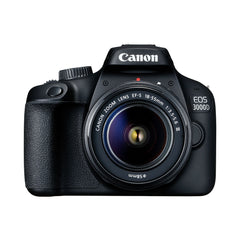 A Photo Of Canon EOS 3000D - DSLR Camera with EF-S 18-55mm III Lens
