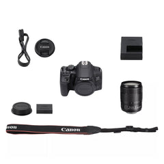 A Photo Of Canon EOS 850D - DSLR Camera with EF-S 18-135mm f/3.5-5.6 IS USM Lens