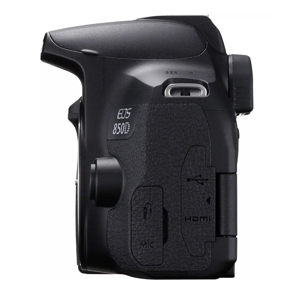 A Photo Of Canon EOS 850D - DSLR Camera with EF-S 18-135mm f/3.5-5.6 IS USM Lens