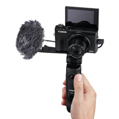 A Photo Of Canon HG-100TBR Tripod Grip with Bluetooth Remote – Compact Vlogging Tripod for Canon Cameras