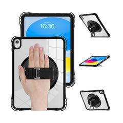 A Photo Of Classic Rugged Clear Case with Hand Grip for Apple iPad (A16) 11th Gen 2025 & iPad 10th Gen 2022
