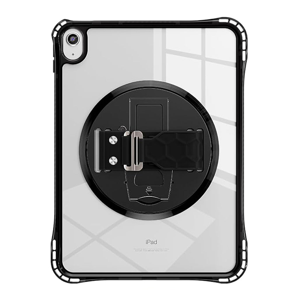 A Photo Of Classic Rugged Clear Case with Hand Grip for Apple iPad (A16) 11th Gen 2025 & iPad 10th Gen 2022