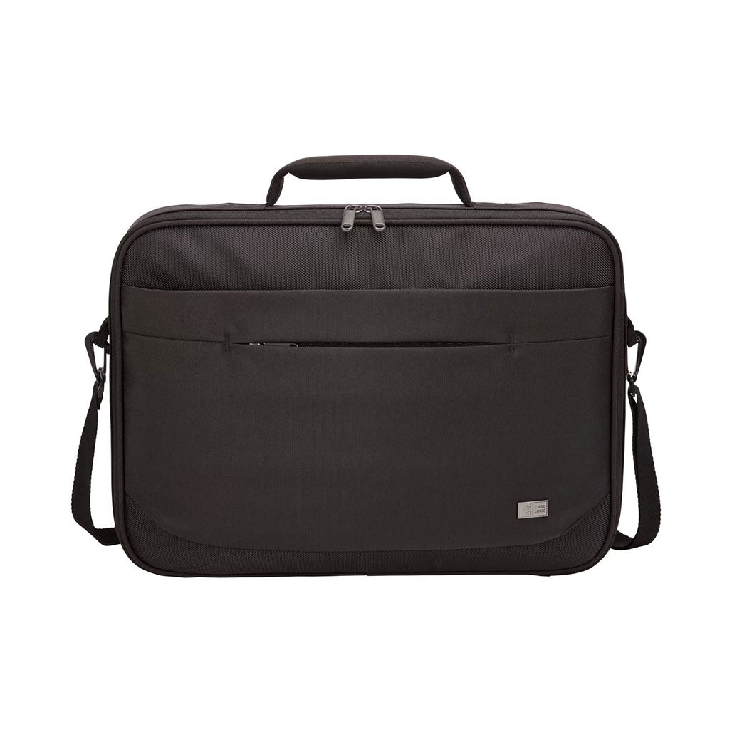 A Photo Of Case Logic 15.6-inch Advantage ADVB-116 Black & Lectro Accessory Case - LAC-100 - Black