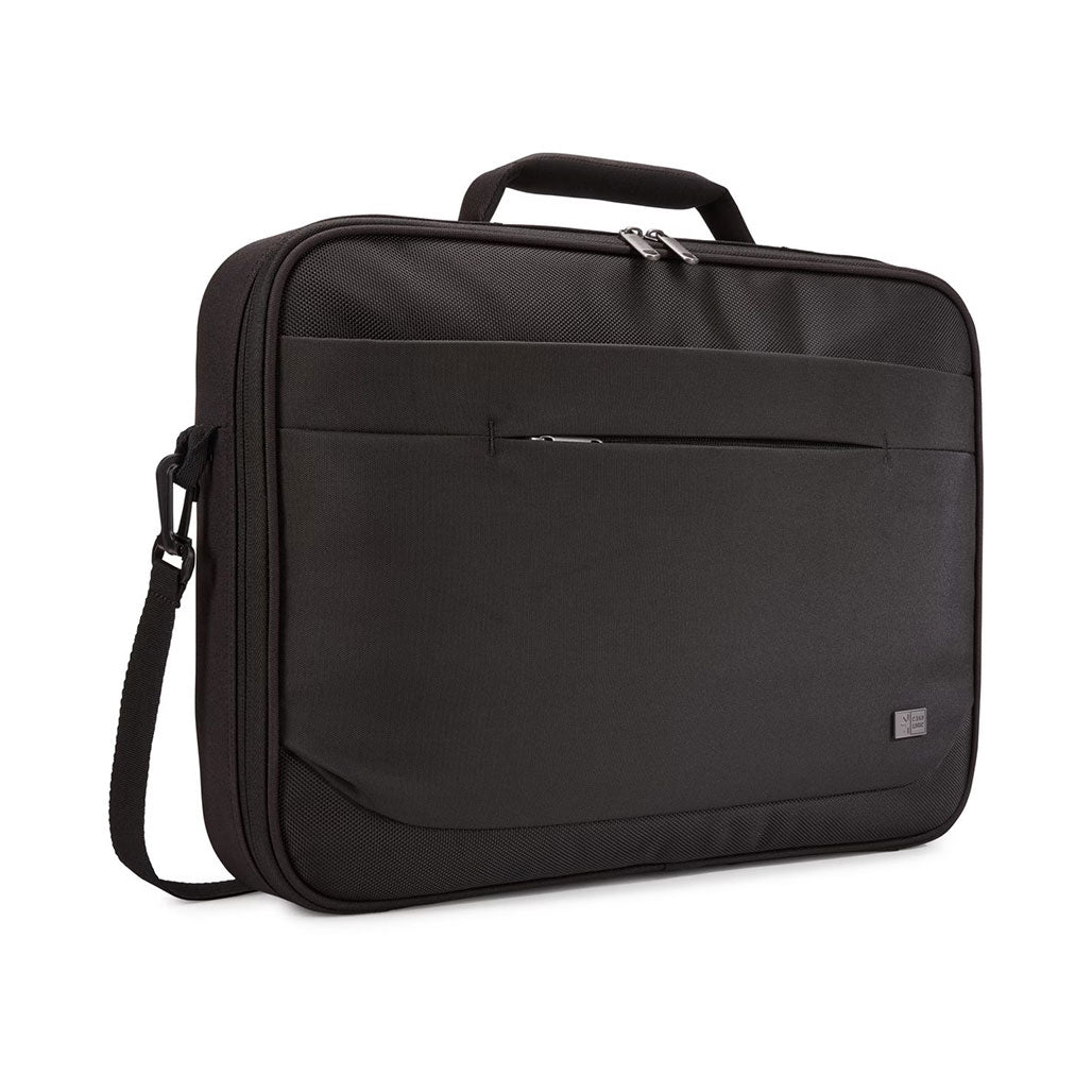 A Photo Of Case Logic 15.6-inch Advantage ADVB-116 Black & Lectro Accessory Case - LAC-100 - Black