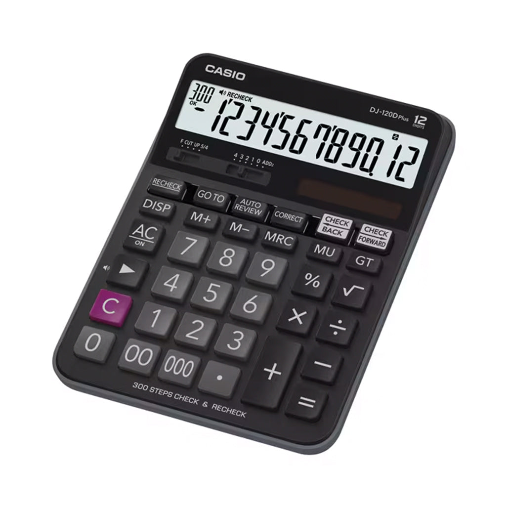 A Photo Of Casio DJ-120D Plus Desktop Calculator