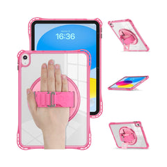 A Photo Of Classic Rugged Clear Case with Hand Grip for Apple iPad (A16) 11th Gen 2025 & iPad 10th Gen 2022