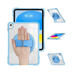 A Photo Of Classic Rugged Clear Case with Hand Grip for Apple iPad (A16) 11th Gen 2025 & iPad 10th Gen 2022