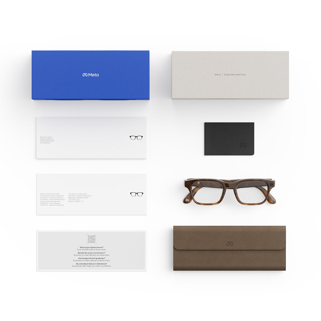 A Photo Of Meta Adventurer AI Smart Glasses - Classic Black/Clear to Grey Transitions