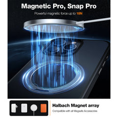 A Photo Of Torras Ostand R iPhone 15 Pro Max Case with 360° Rotating Stand & MagSafe | Military-Grade Protection