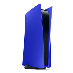 A Photo Of Playstation 5 Console Cover - Cobalt Blue