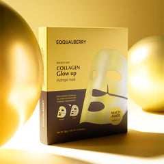 A Photo Of EQQUALBERRY Collagen Glow Up Hydrogel Mask - 4 Sheets