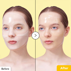 A Photo Of EQQUALBERRY Collagen Glow Up Hydrogel Mask - 4 Sheets